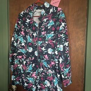 Ladies full zip jersey, size 1X.